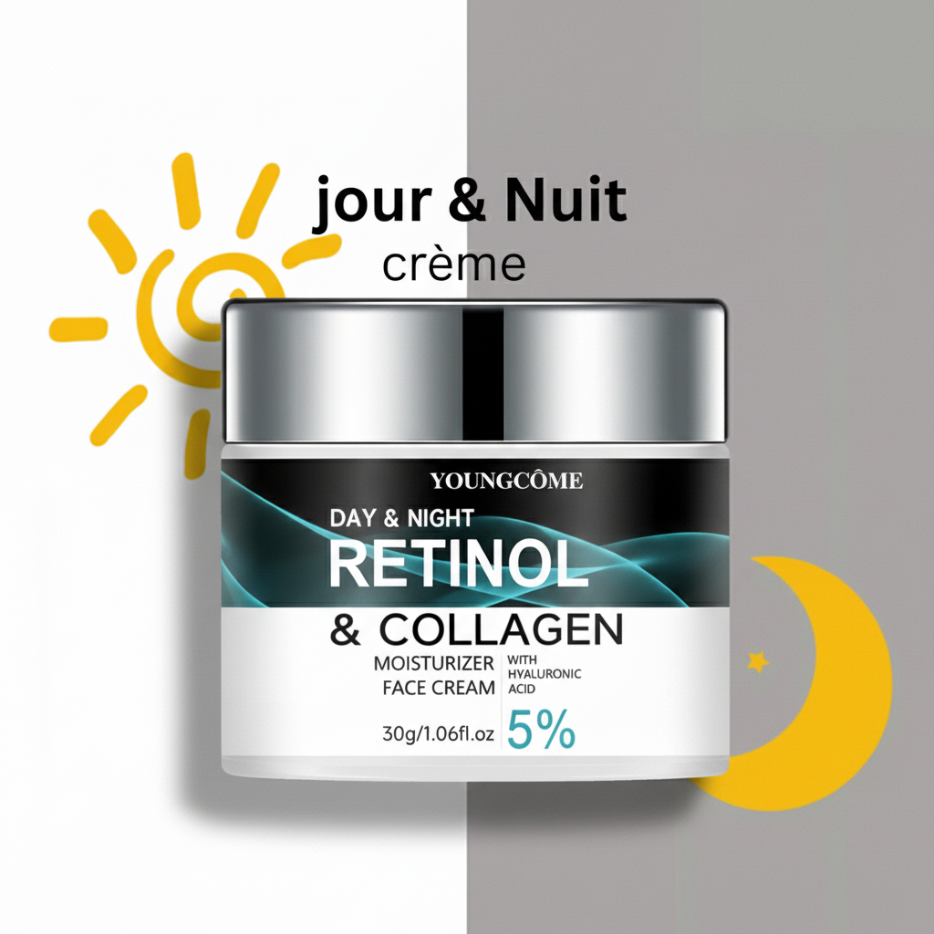 NAYMIA™ Crème au Rétinol – Élasticité et Éclat de la Peau
