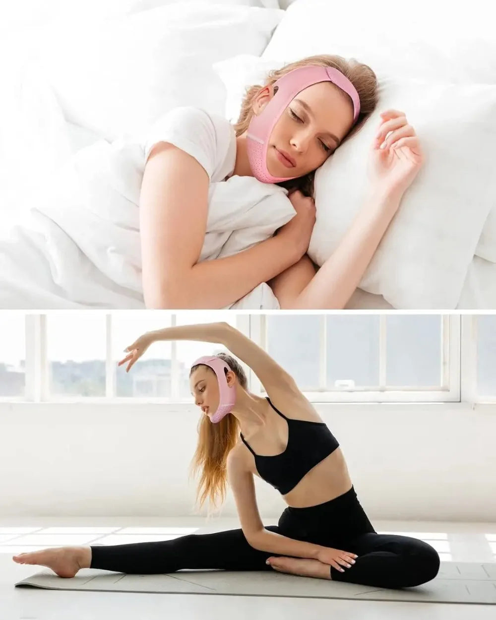 NAYMIA™ Bande de Modelage Visage – Chin Slimming & V-Line Lift Réutilisable