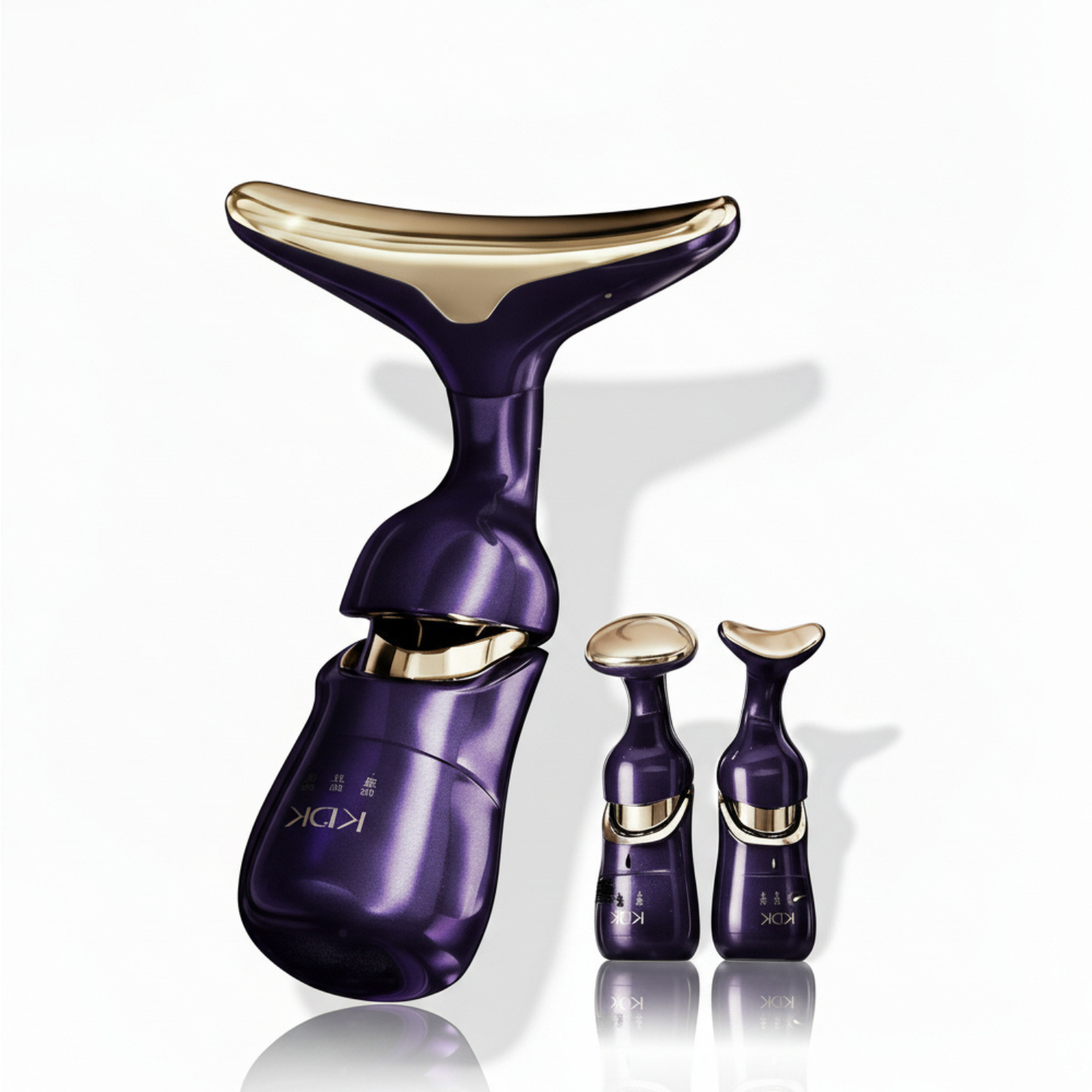 NAYMIA™ Appareil de Massage Visage 3-en-1 – Soin Visage, Cou et Contour des Yeux